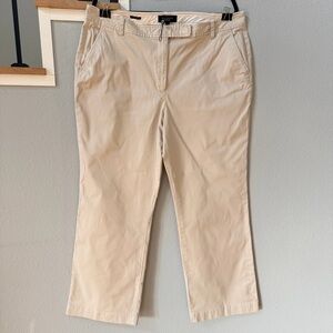 Talbots Women’s Heritage Light Khaki Chino Pants NWT